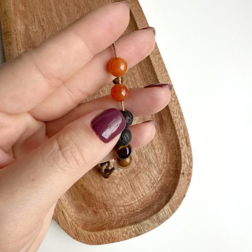 férfi motiváció kitartás léleklánc mini mala ásvány