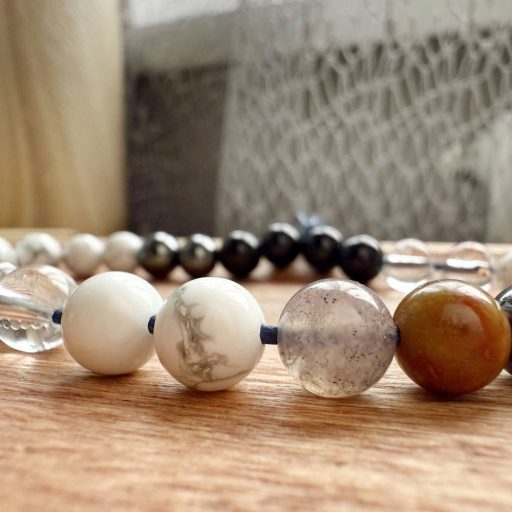 férfi nyugalom léleklánc mini mala ásvány