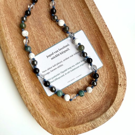 férfi nyugalom ásvány nyaklánc