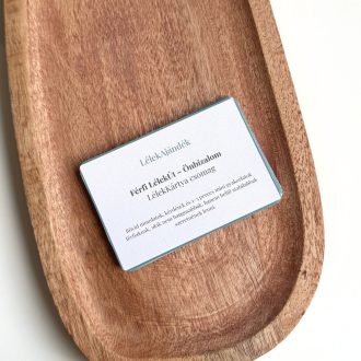 férfi önbizalom lélekkártya csomag