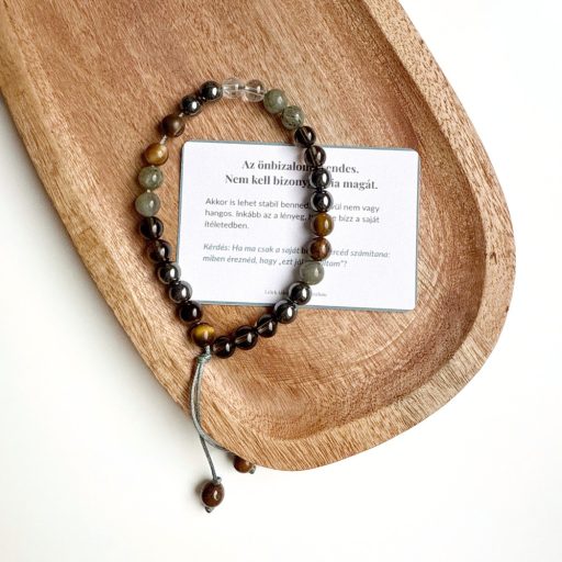 férfi önbizalom léleklánc mini mala ásvány