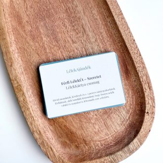 férfi szeretet lélekkártya csomag