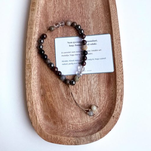 férfi szeretet léleklánc mini mala