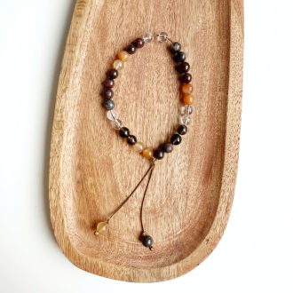 férfi újrakezdés léleklánc mini mala ásvány