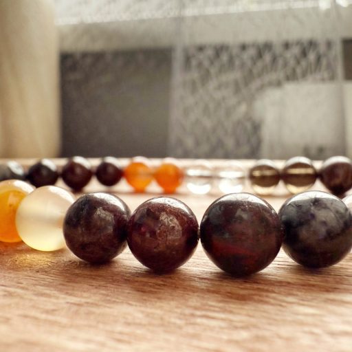 férfi újrakezdés léleklánc mini mala ásvány