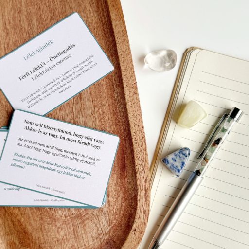 férfi önelfogadás lélekkártya csomag