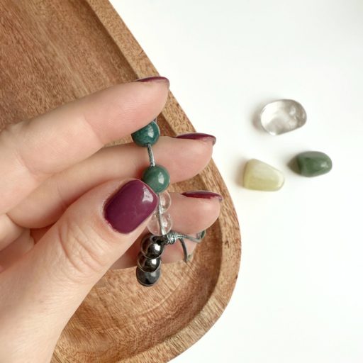 férfi önelfogadás léleklánc mini mala ásvány