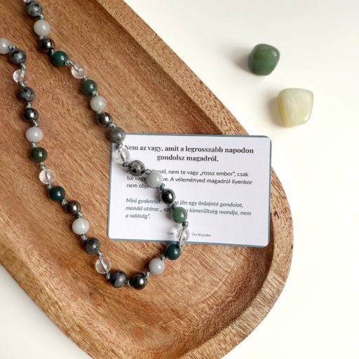 Férfi Önelfogadás ásvány nyaklánc