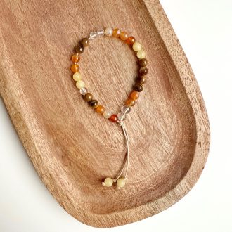 női motiváció kitartás lélek lánc mini mala ásvány