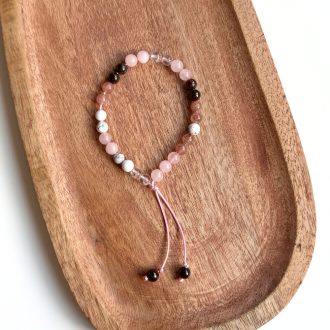 női szeretet léleklánc mini mala ásvány
