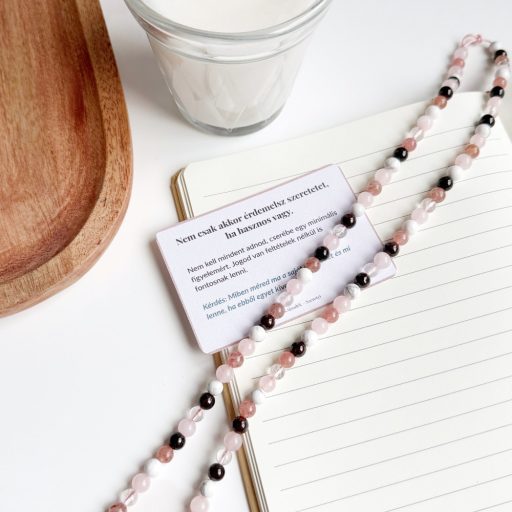 női szeretet ásvány nyaklánc